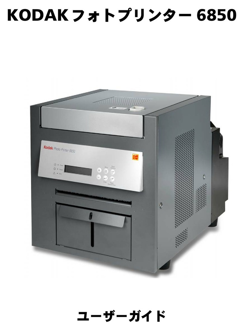 Kodak Photo Printer 6850 Manuel utilisateur