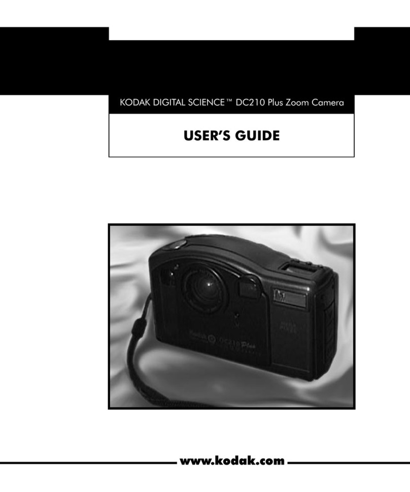 Kodak DIGITAL SCIENCE DC210 Plus Zoom Manuel utilisateur