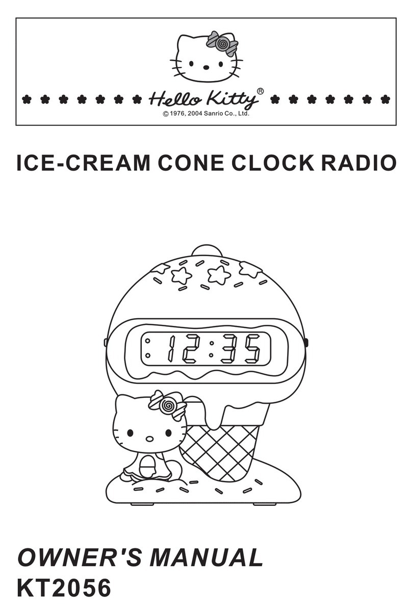 Hello Kitty KT2056 Manuel utilisateur Hello Kitty KT2056 Manuel utilisateur