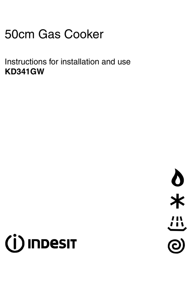 Indesit KD341GW Manuel utilisateur