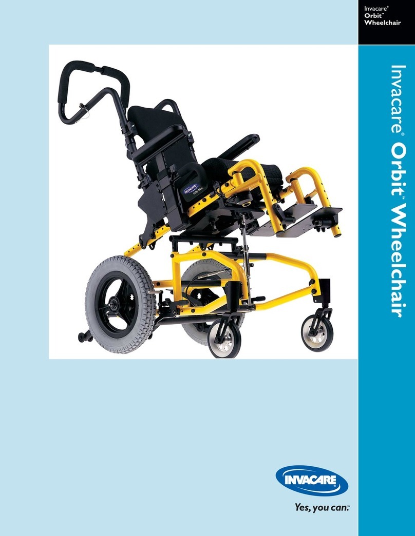 Invacare OrbIt Manuel utilisateur