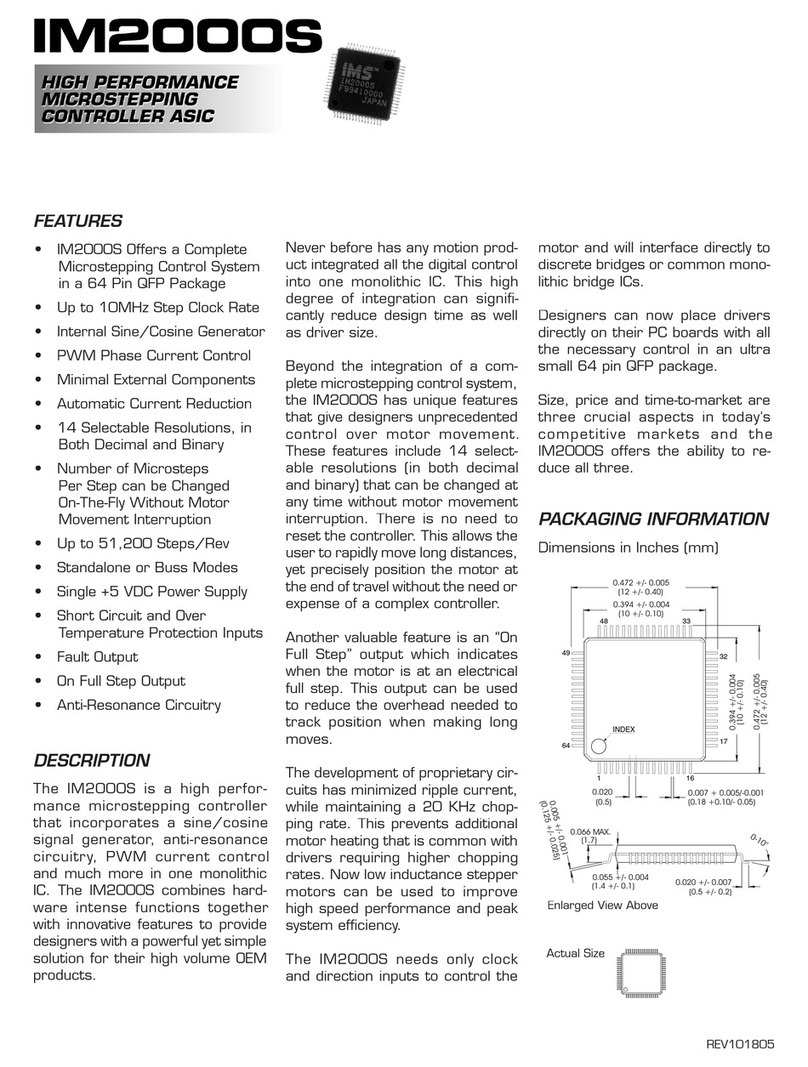 IMS IM2000 IM2000S Manuel utilisateur
