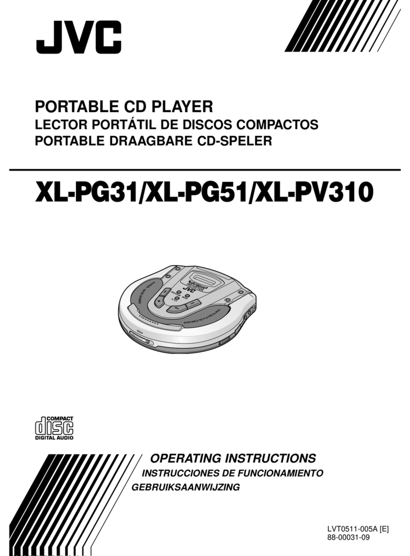 JVC XL-PG31 Manuel utilisateur