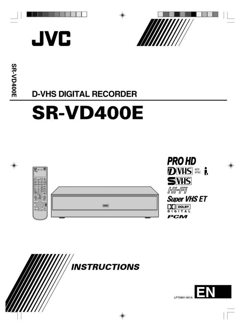 JVC SR-VD400E Manuel utilisateur