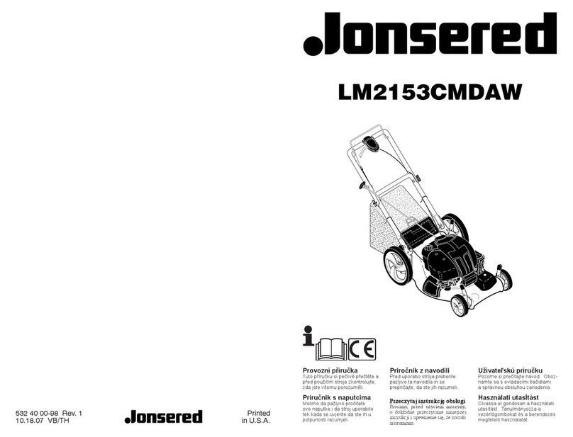 Jonsered LM2153CMDAW Manuel utilisateur