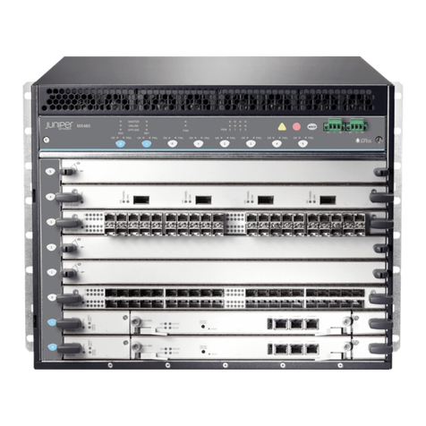 Juniper MX480 Instructions d'installation