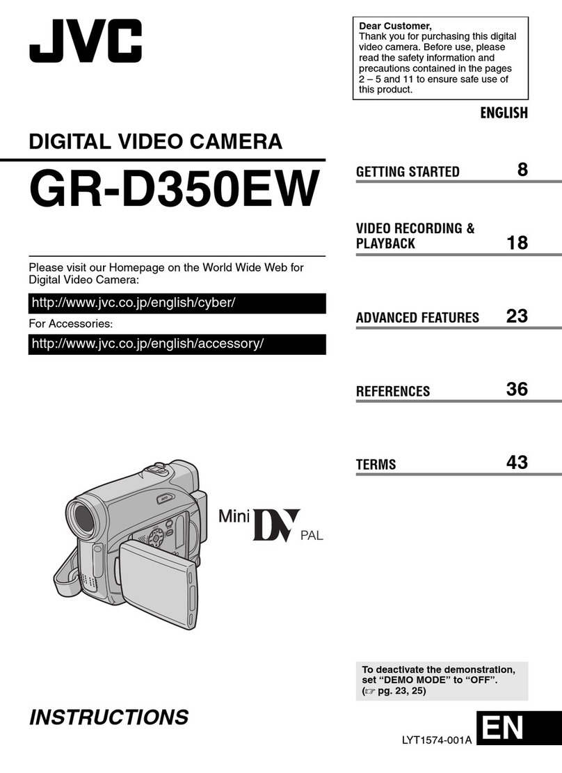 JVC GR-D350EW Manuel utilisateur