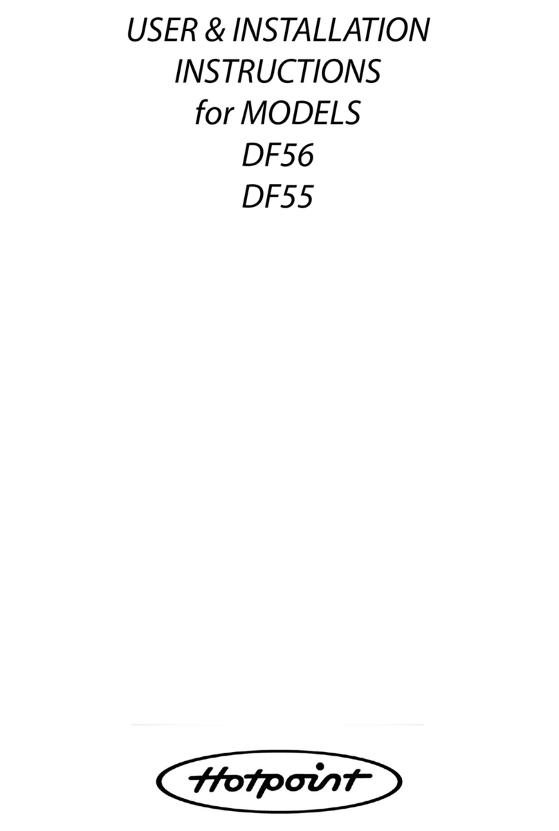 Hotpoint DF55 Mode d'emploi