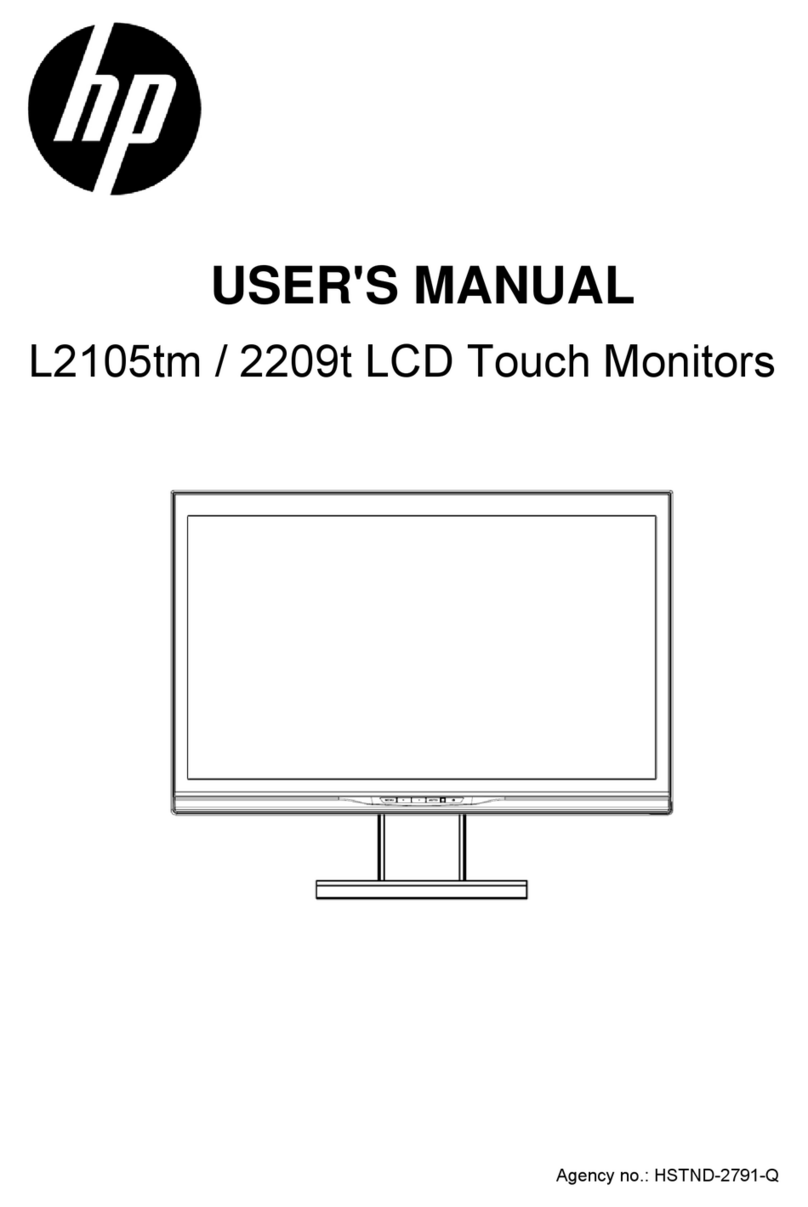 HP 2209T Manuel utilisateur