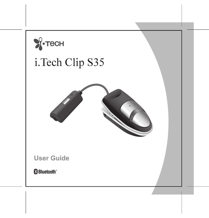 i. Tech Dynamic Clip S35 Manuel utilisateur