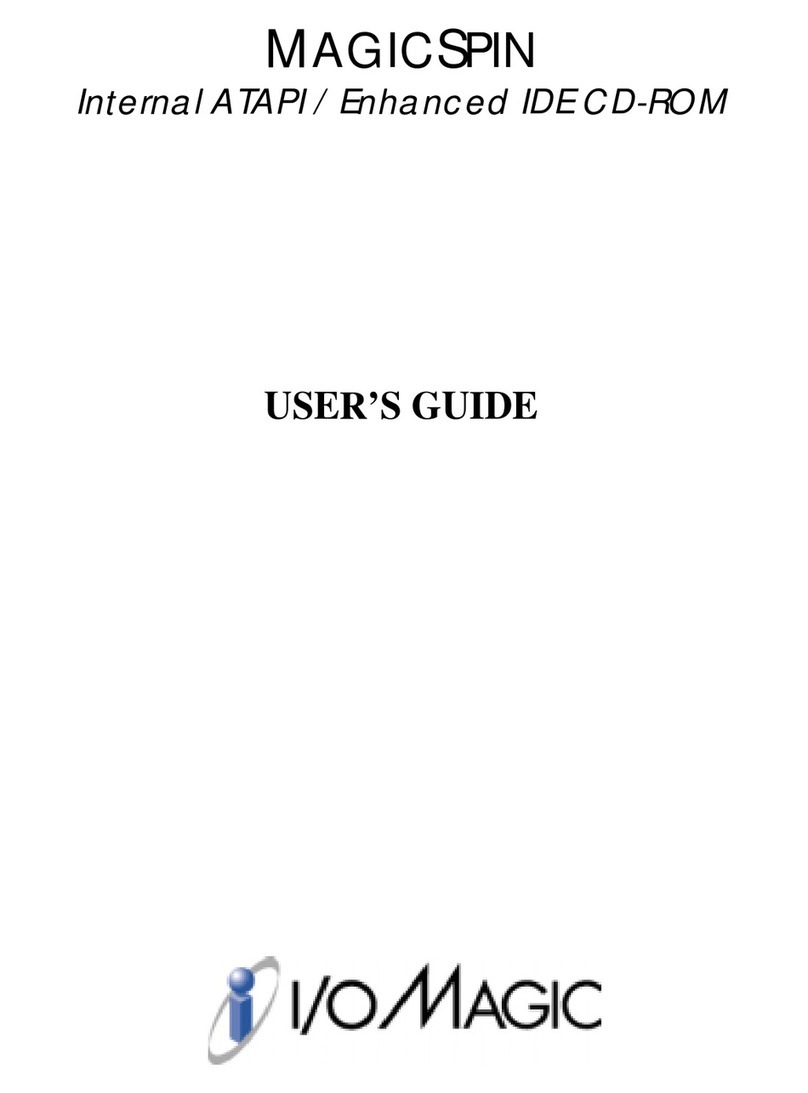 I/O Magic MagicSpin Manuel utilisateur I/O Magic MagicSpin Manuel utilisateur