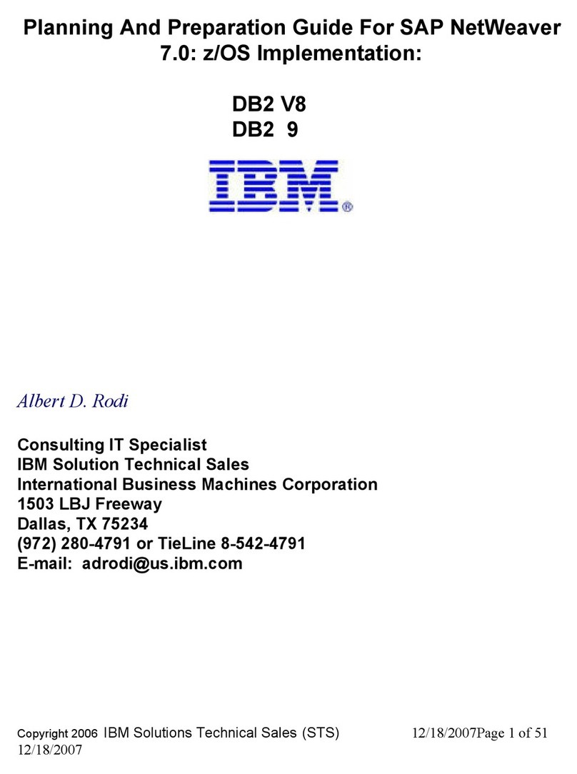 IBM DB2 9 Manuel technique