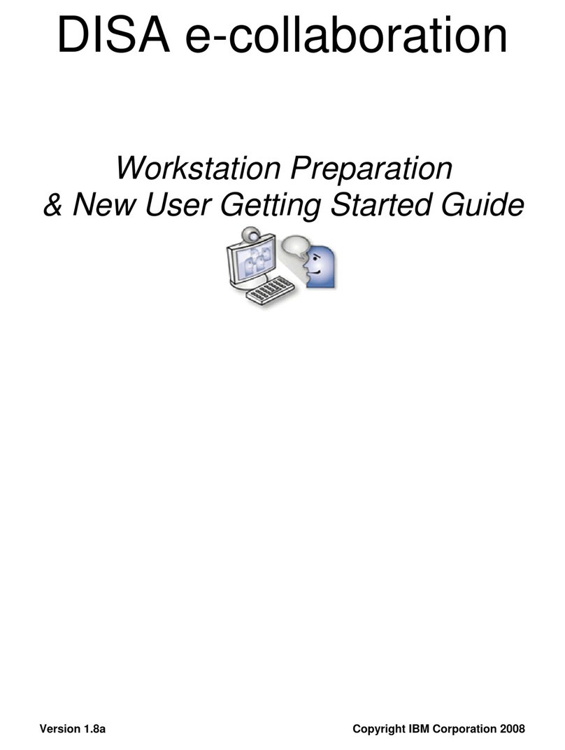 IBM DISA e-collaboration Manuel utilisateur IBM DISA e-collaboration Manuel utilisateur