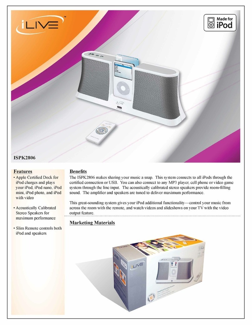 iLive ISPK2806 Manuel utilisateur