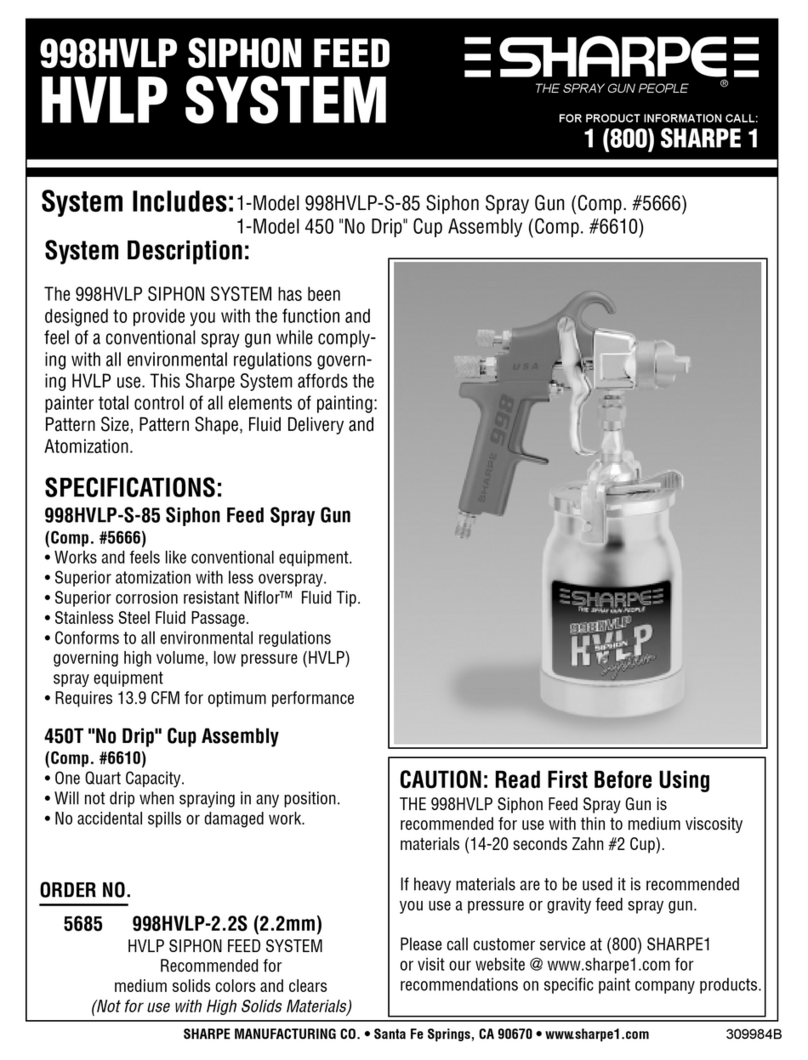 Sharpe 309984 Manuel utilisateur
