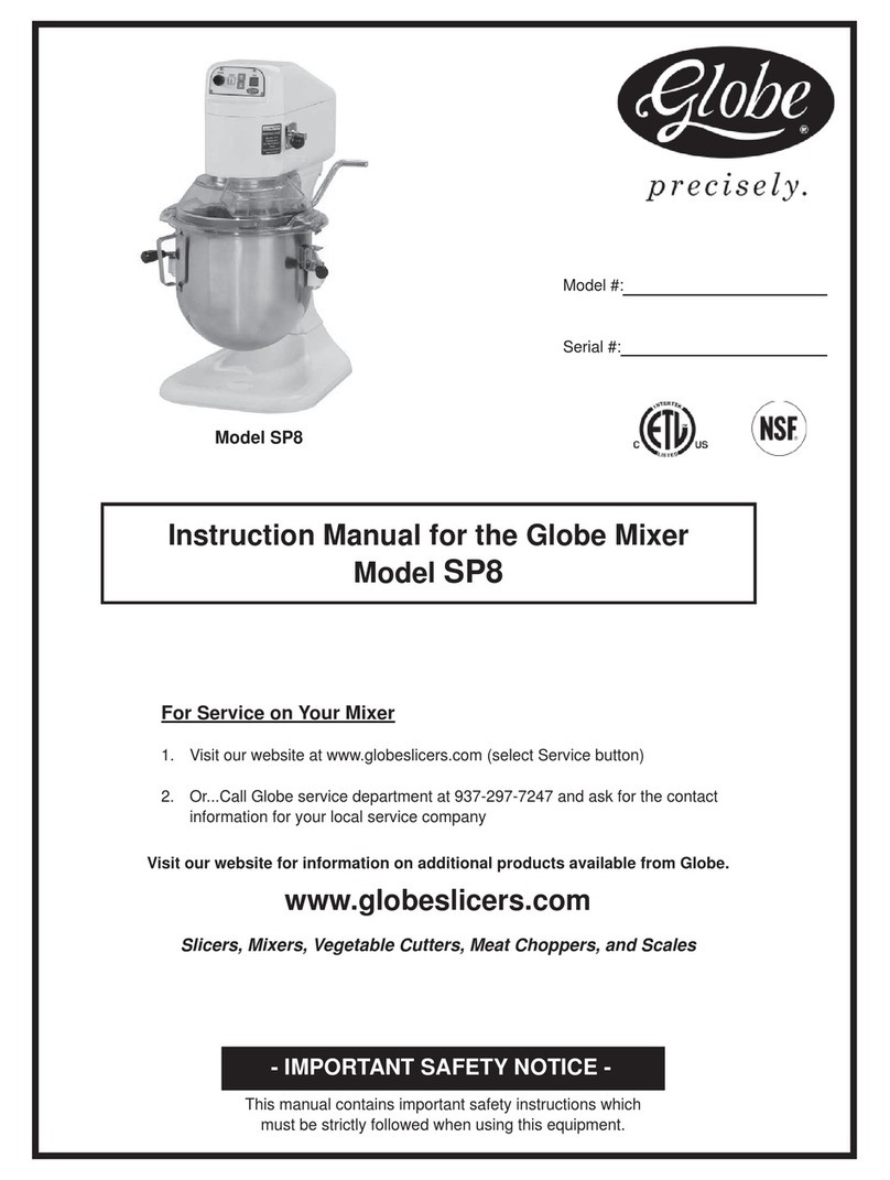 Globe SP8 Manuel utilisateur