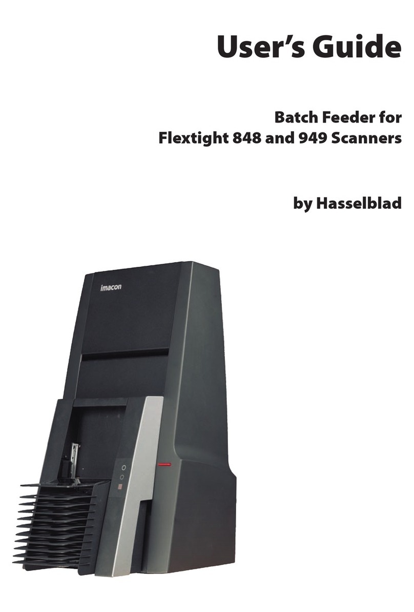 Hasselblad Flextight 848 Manuel utilisateur