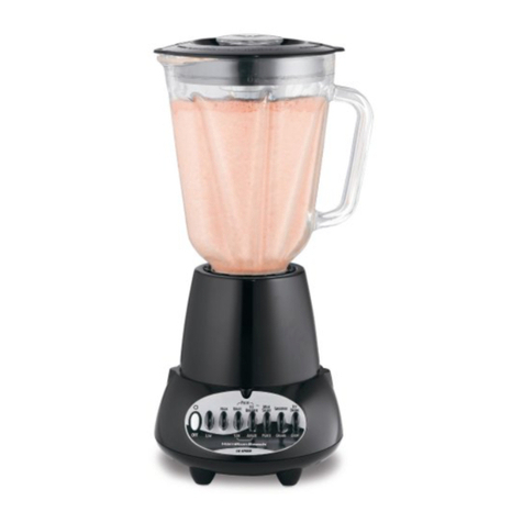 Hamilton Beach Space-Saving Blender Manuel utilisateur Hamilton Beach Space-Saving Blender Manuel utilisateur
