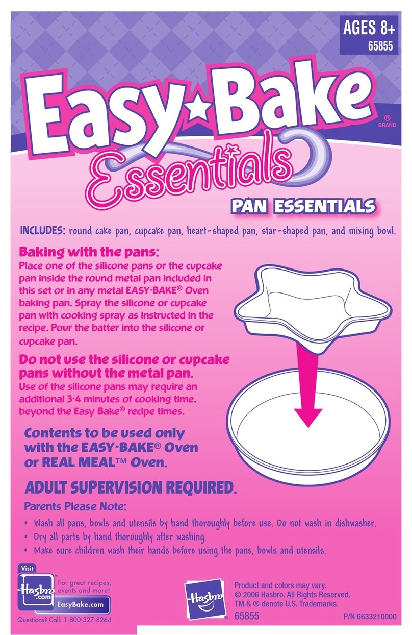 Easy-Bake Easy Bake Essentials Pan Essentials 65855 Manuel utilisateur