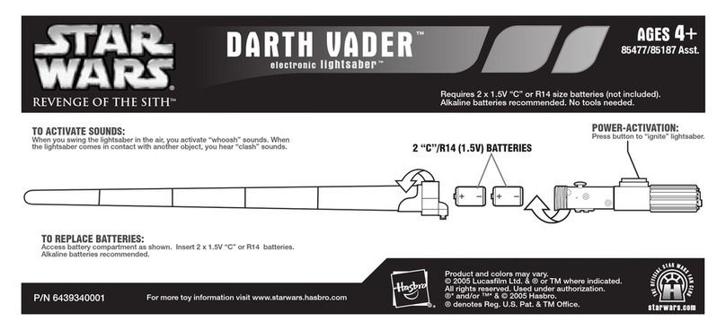 Hasbro 85187 Manuel utilisateur