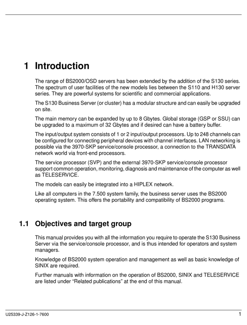 Fujitsu BS2000/OSD Manuel utilisateur