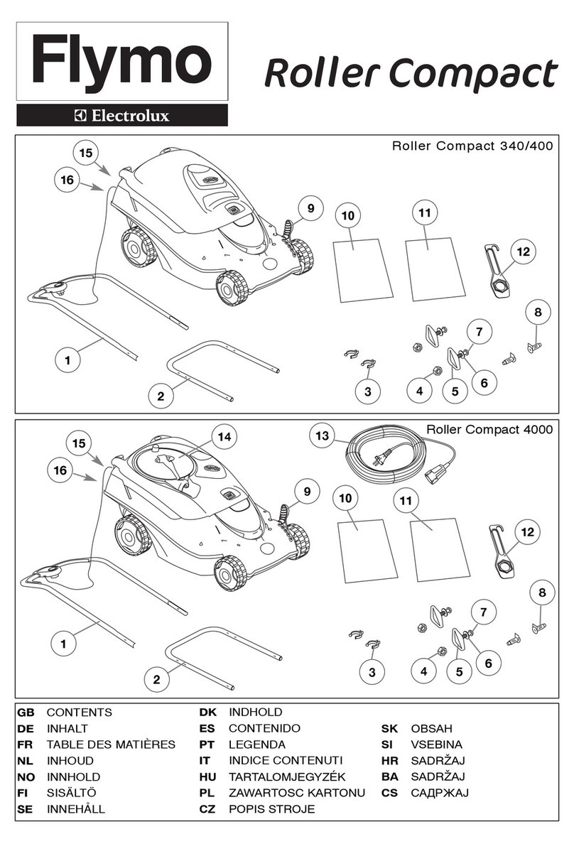 Flymo ROLLER COMPACT 340/400 Manuel utilisateur