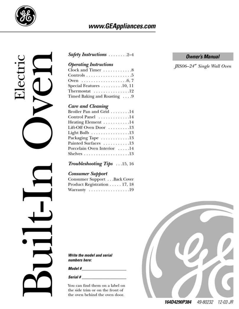 GE JRS0624 Manuel utilisateur GE JRS0624 Manuel utilisateur