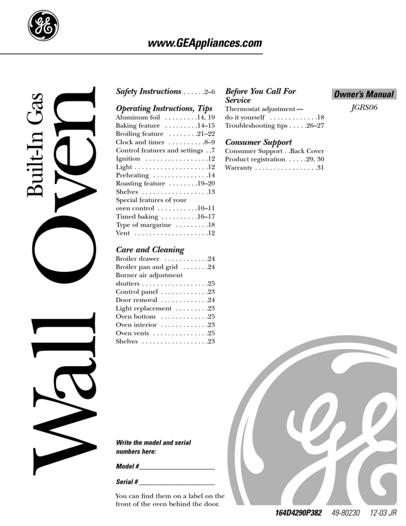 GE JGRS06 Manuel utilisateur