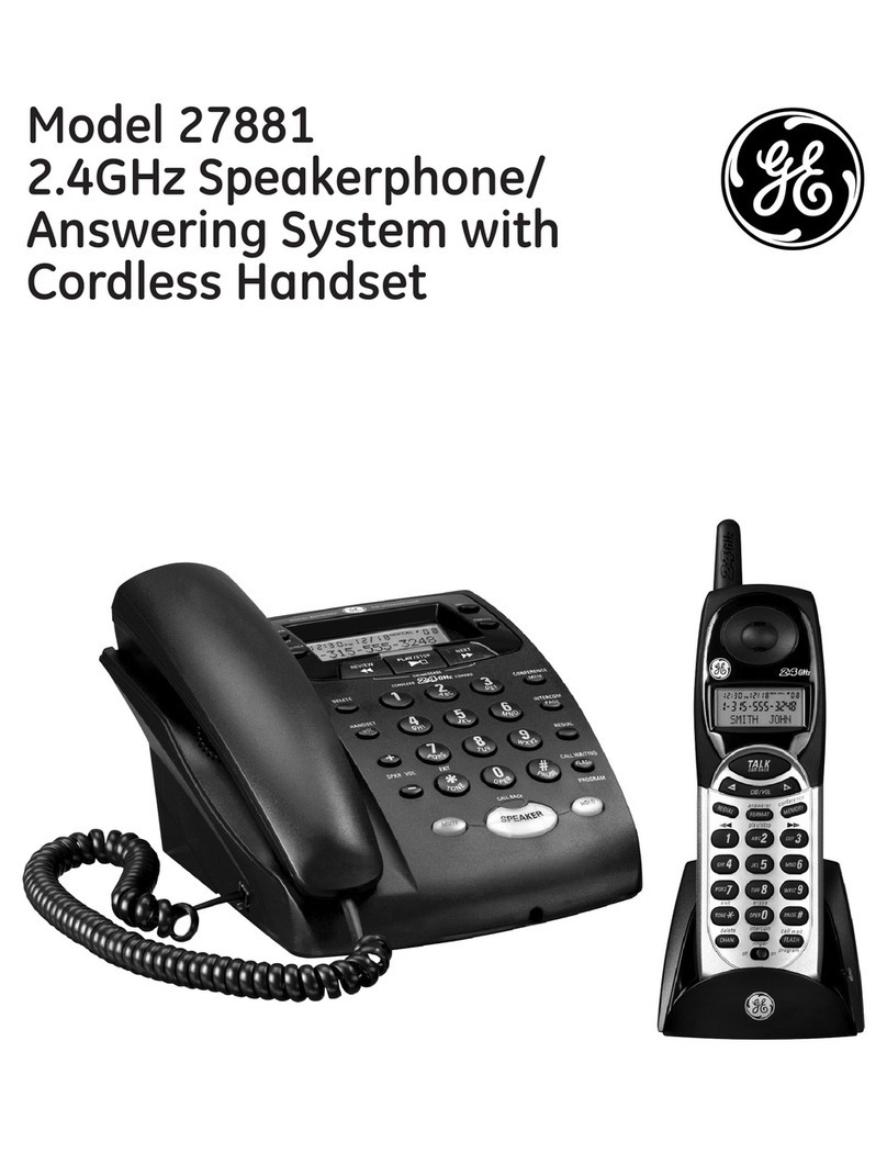 GE 9246 Manuel utilisateur