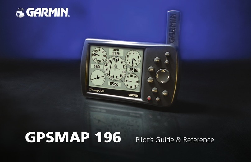 Garmin GPSMAP GPSMAP 196 Manuel utilisateur