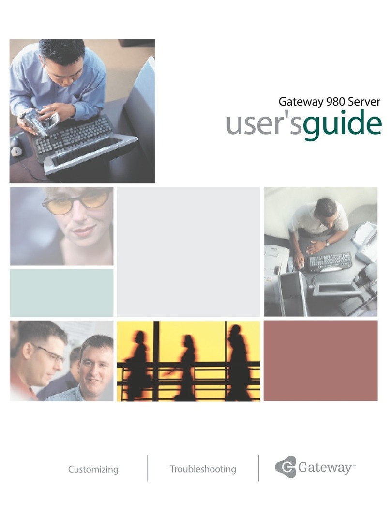 Gateway 980 Manuel utilisateur
