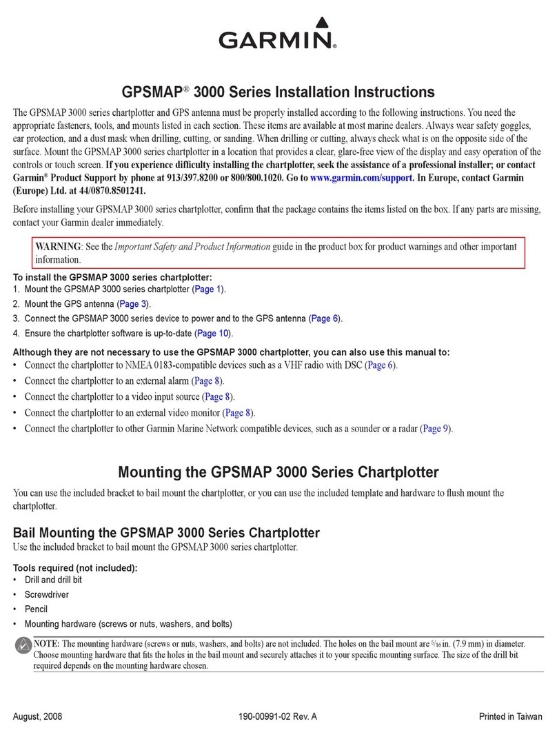 Garmin 3000 Series Manuel utilisateur