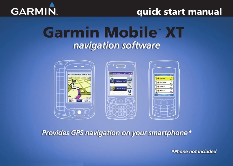 Garmin MOBILE XT Manuel d'instructions