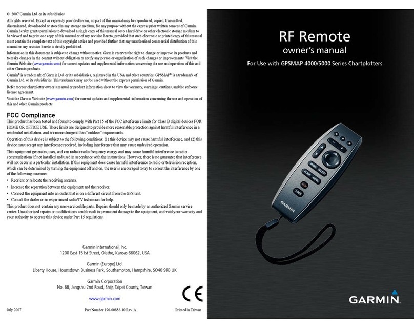 Garmin GPSMAP 5000 Series Manuel utilisateur