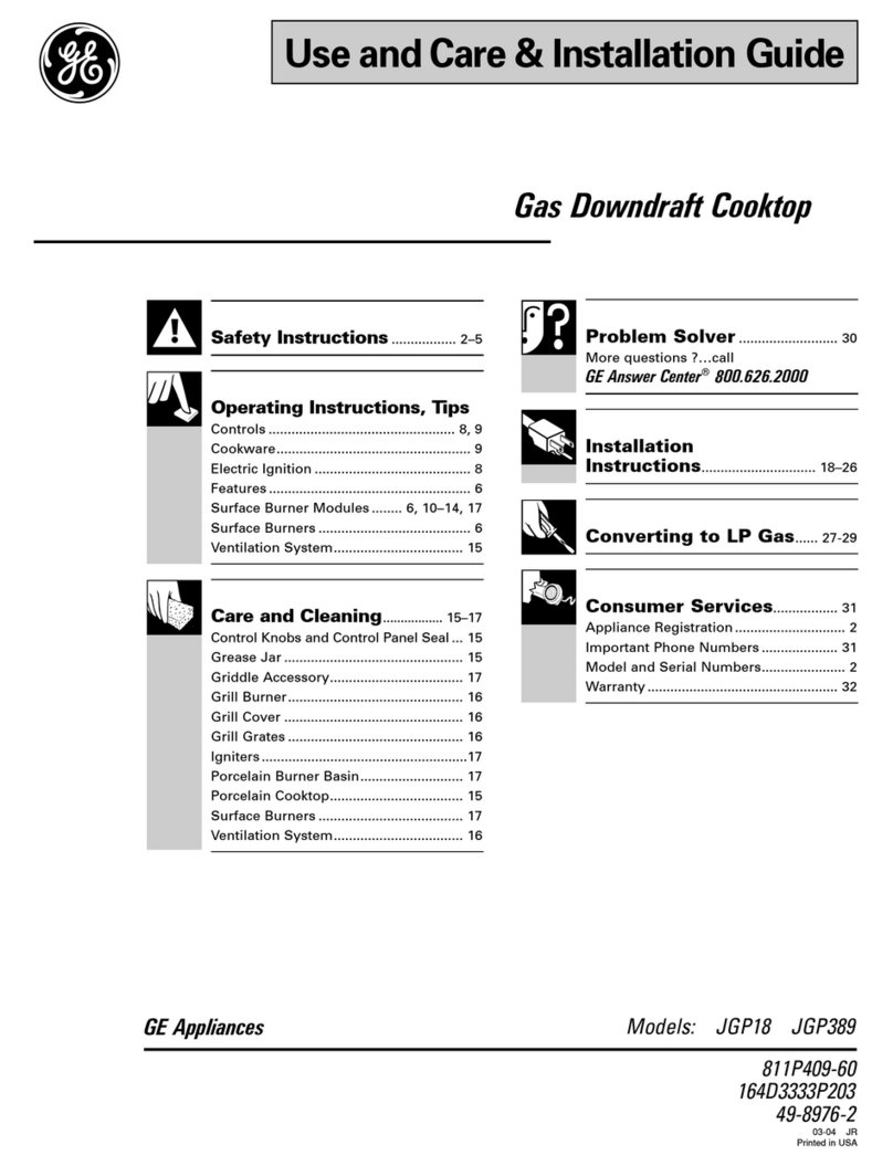 GE JGP389 Manuel de formation