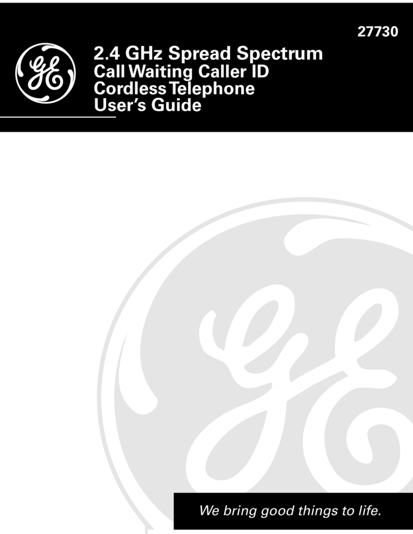 GE 2-7730 Manuel utilisateur