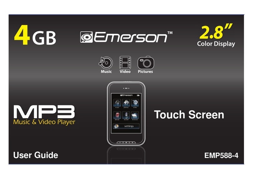 Emerson TOUCH SCREEN EMP588-4 Manuel utilisateur Emerson TOUCH SCREEN EMP588-4 Manuel utilisateur