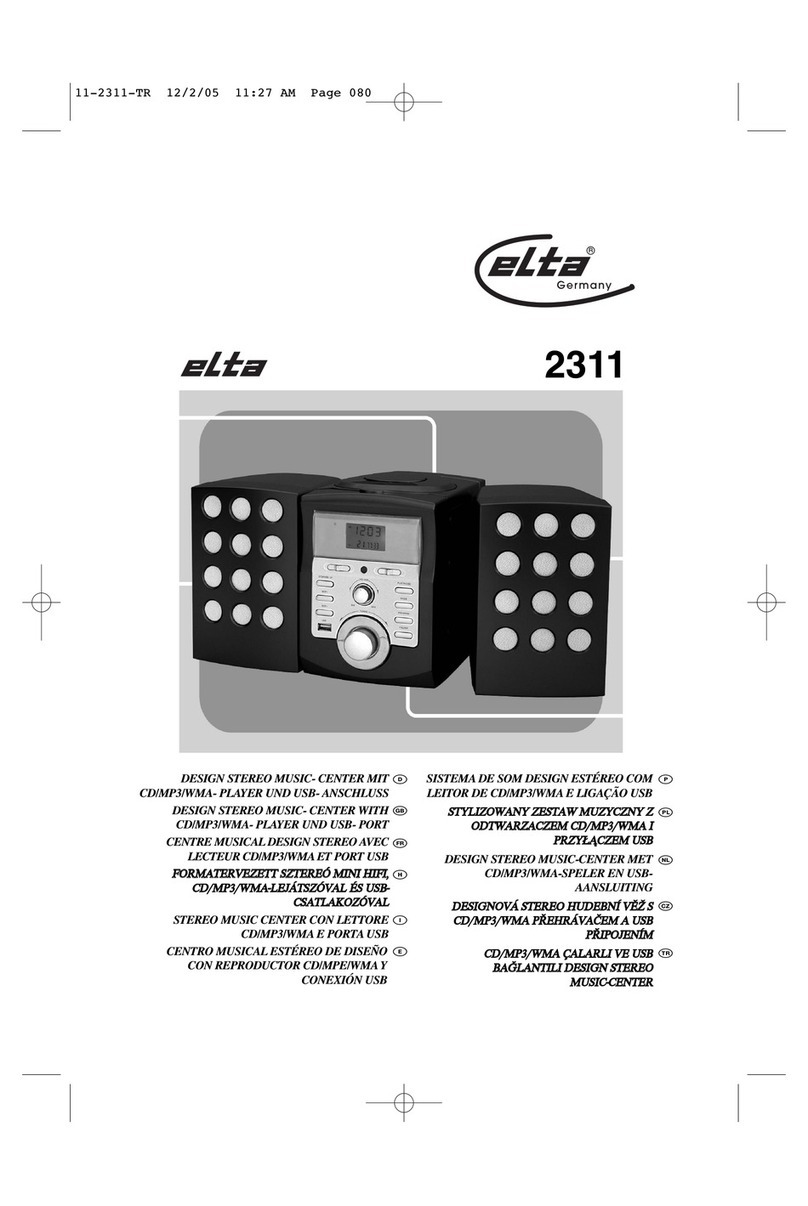 Elta 2311 Manuel utilisateur
