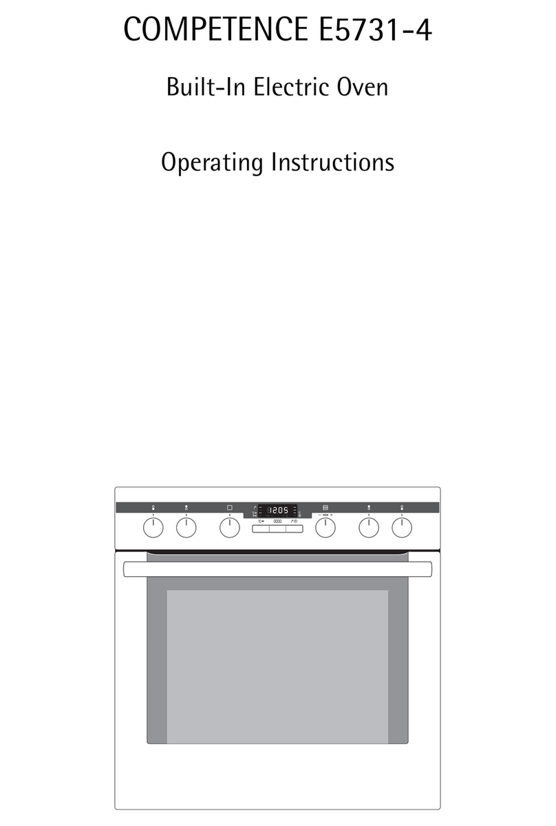 AEG COMPETENCE E5731-4 Manuel utilisateur