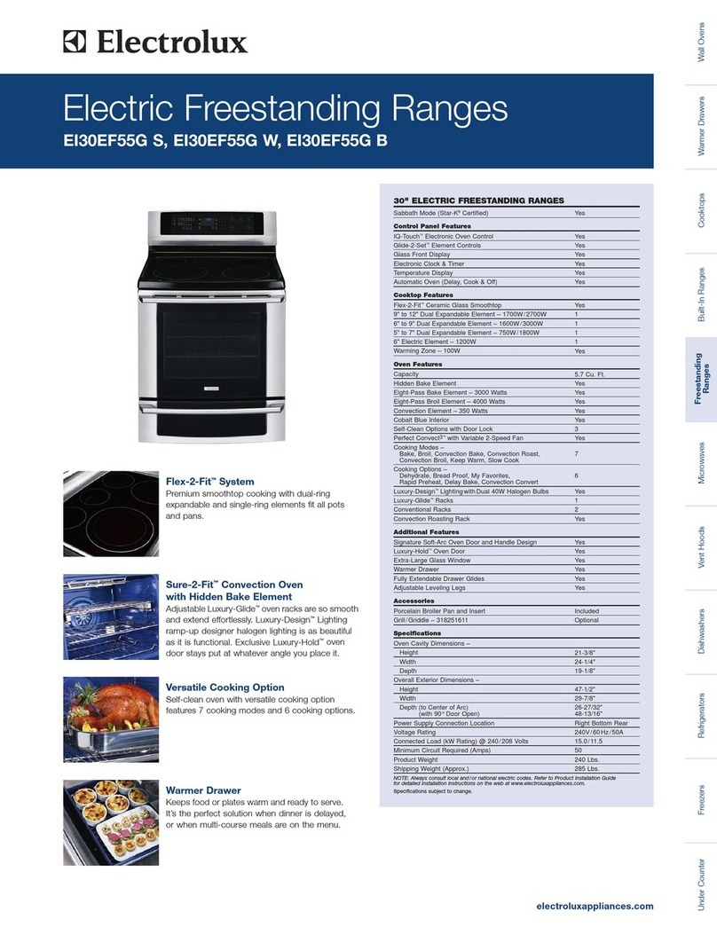 Electrolux EI30EF55GB Manuel utilisateur