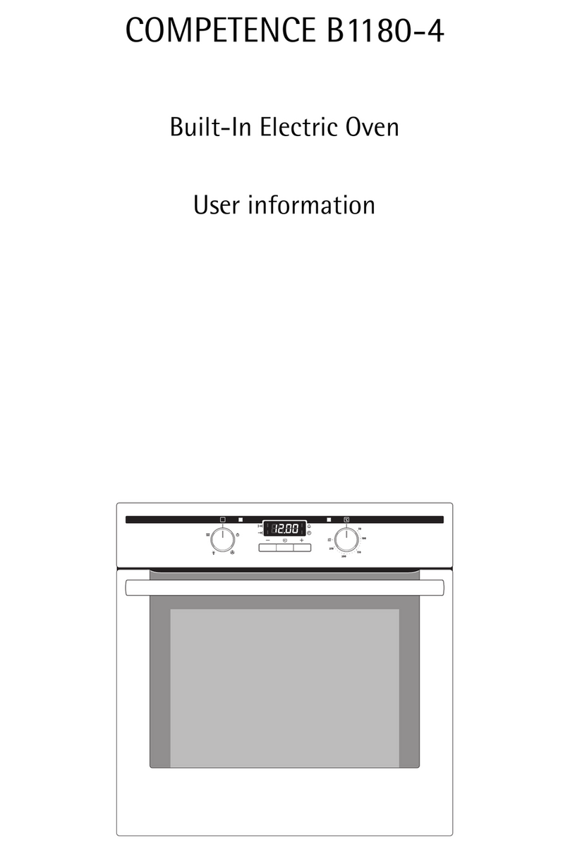 AEG COMPETENCE B1180-4 Manuel d'utilisation