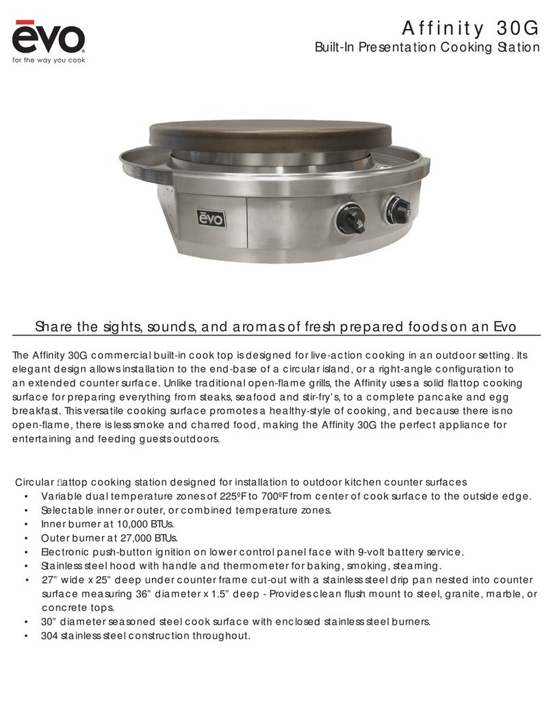 Evo Affinity 30G Manuel utilisateur