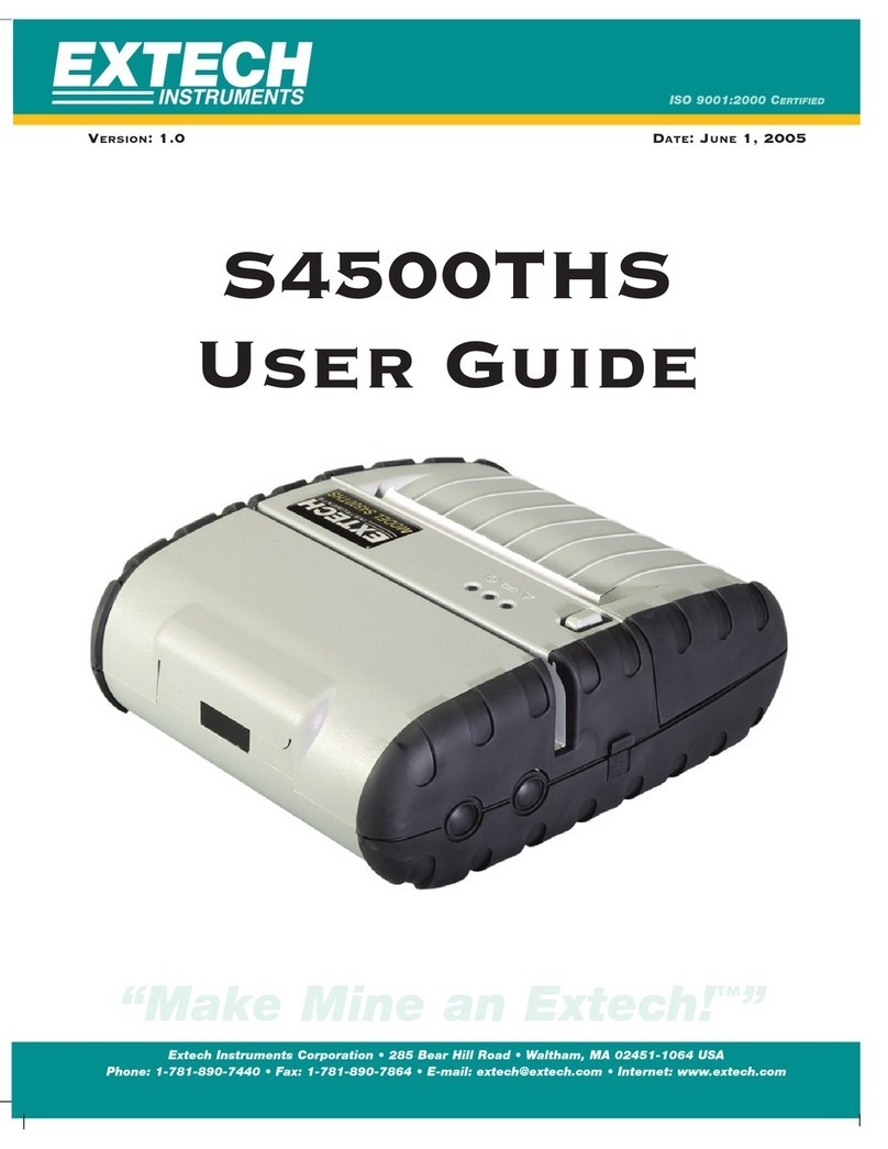 Extech Instruments S4500THS Manuel utilisateur