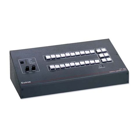 Extron electronics RCP 1000 Manuel utilisateur