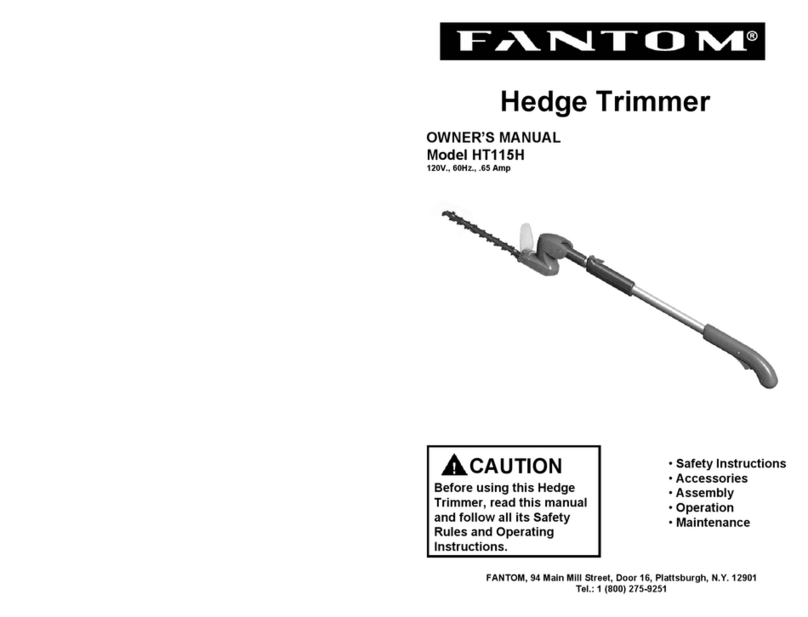 Fantom HT115H Manuel utilisateur
