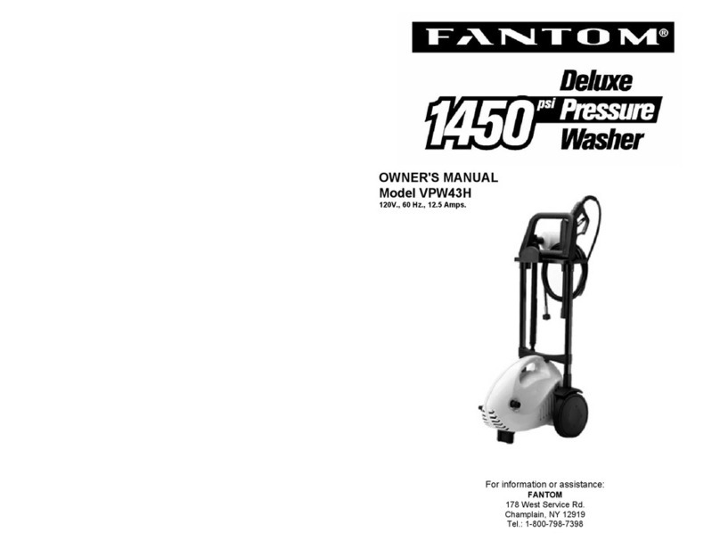 Fantom VPW43H Manuel utilisateur