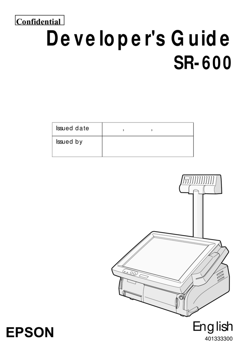Epson SR-600 Mode d’emploi