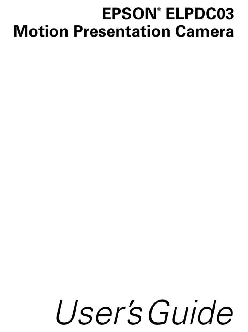 Epson ELPDC03 Manuel utilisateur Epson ELPDC03 Manuel utilisateur