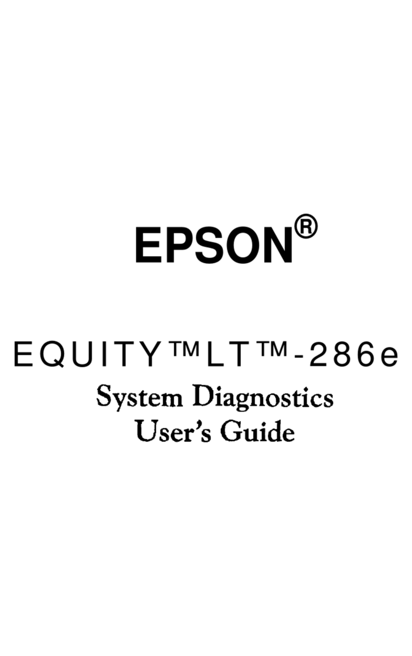 Epson Equity LT-286e Manuel utilisateur