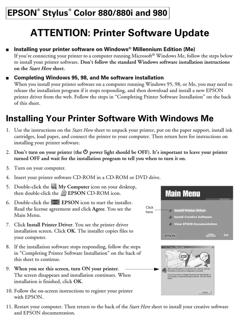Epson FX-880 - Impact Printer Manuel utilisateur